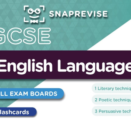 SnapRevise GCSE English Language Flashcards