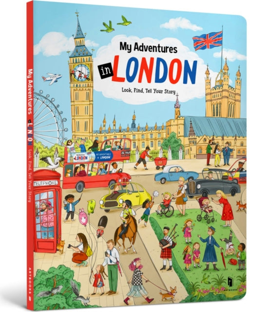 MY ADVENTURES IN LONDON. LOOK FIND TELL YOUR STORY