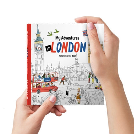 MY ADVENTURES IN LONDON MINI COLOURING BOOK