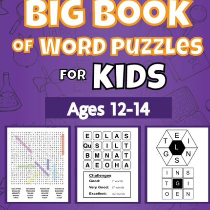 Big Book Of Word Puzzles For Kids Ages 12-14 -