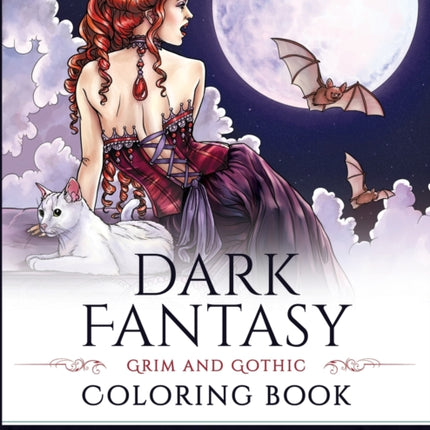 Dark Fantasy Coloring Book