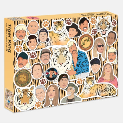 The Tiger King Puzzle 500 piece jigsaw puzzle