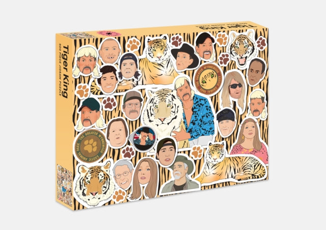 The Tiger King Puzzle 500 piece jigsaw puzzle