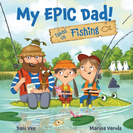 My EPIC Dad! Takes us Fishing
