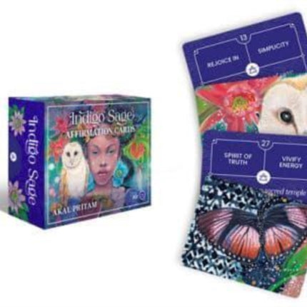 Indigo Sage: Affirmation cards