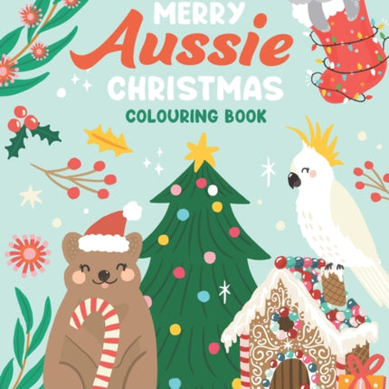 Merry Aussie Christmas Colouring Book