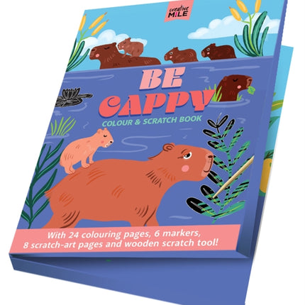 Be Cappy Colour and Scratch Book