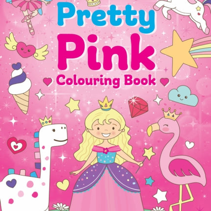Pretty Pink Colouring Book