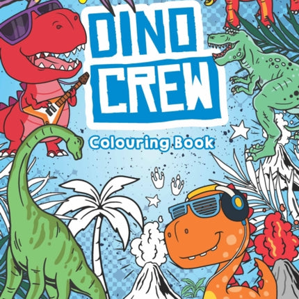 Dino Crew Colouring Book
