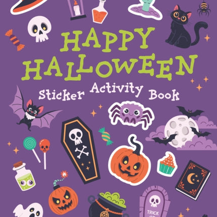 Happy Halloween Sticker Activity Book