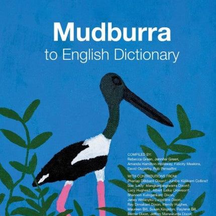 Mudburra to English Dictionary