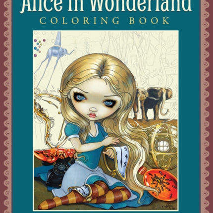 Alice in Wonderland Coloring Book