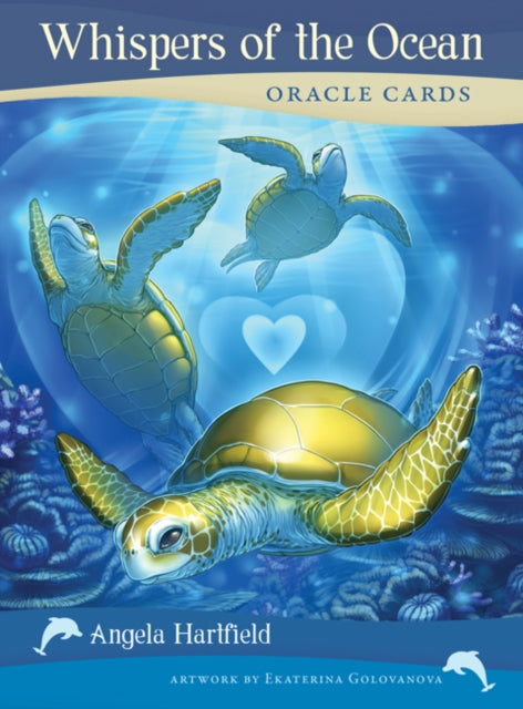 Whispers of the Ocean Oracle Cards 50 full col cards and 124page guidebook