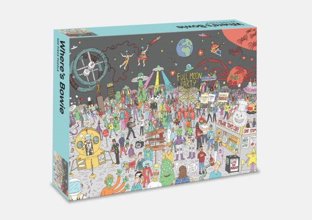 Wheres Bowie 500 piece jigsaw puzzle