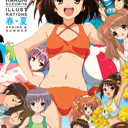 Haruhi Suzumiya Illustrations: Spring & Summer