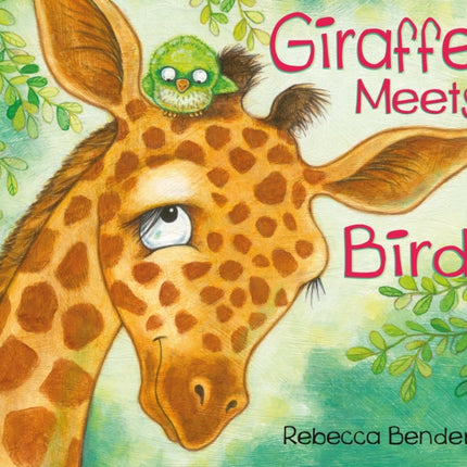 Giraffe Meets Bird