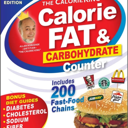 CalorieKing 2021 Larger Print Calorie Fat  Carbohydrate Counter