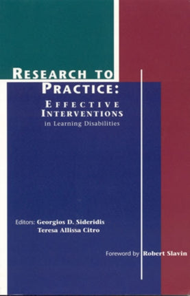 Research to Practice: Effective Interventions in