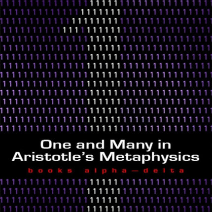 One and Many in Aristotle's Metaphysics: Books