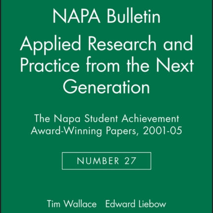 Applied Research and Practice from the Next