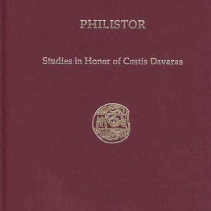 Philistor: Studies in Honor of Costis Davaras