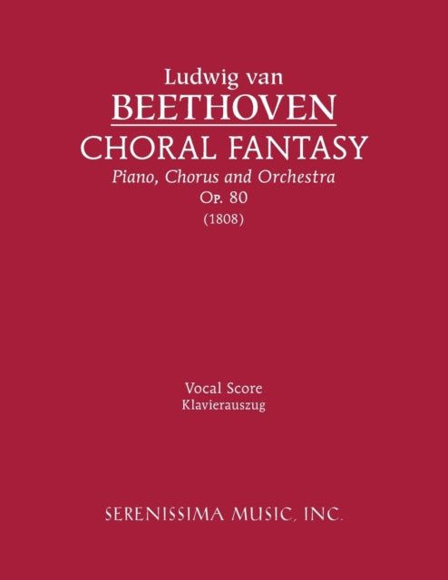 Choral Fantasy, Op.80: Vocal score