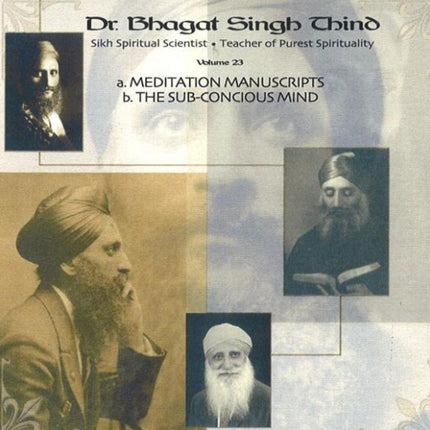 Meditation Manuscripts / The Sub-Conscious Mind CD