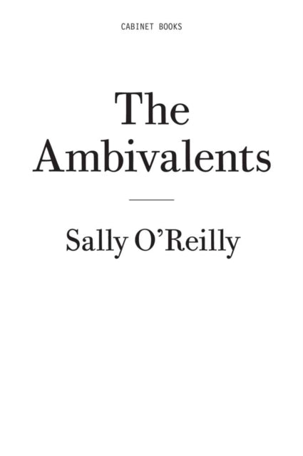 The Ambivalents Twentyfour Hour Book Series