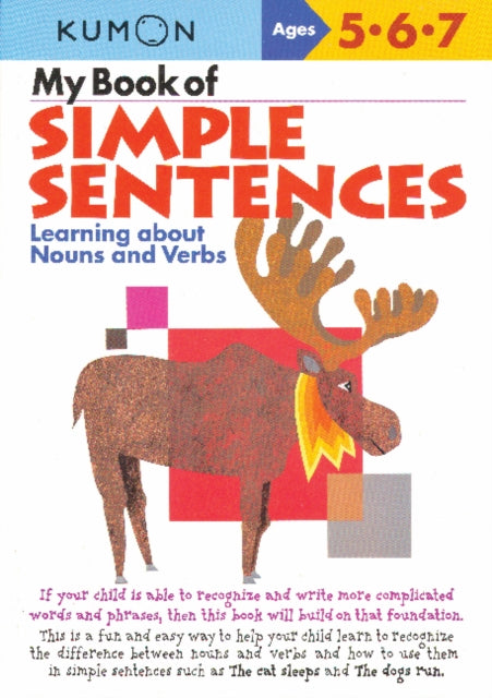 My Book of Simple Sentences: Nouns and Verbs