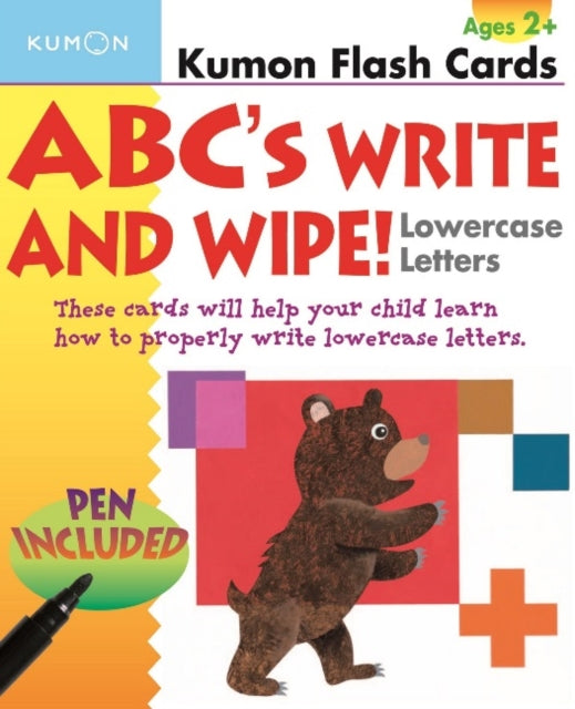 ABC's Write and Wipe Lowercase Letters