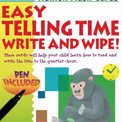 Easy Telling Time Write & Wipe