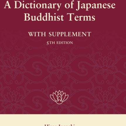 A Dictionary of Japanese Buddhist Terms