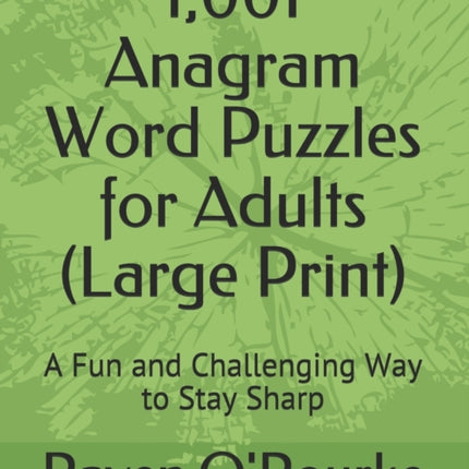 1,001 Anagram Word Puzzles for Adults (Large