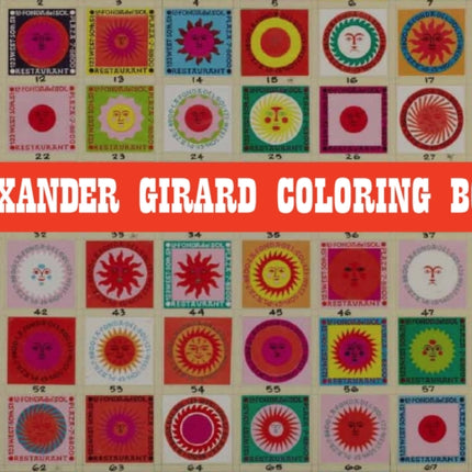 Alexander Girard Coloring Book