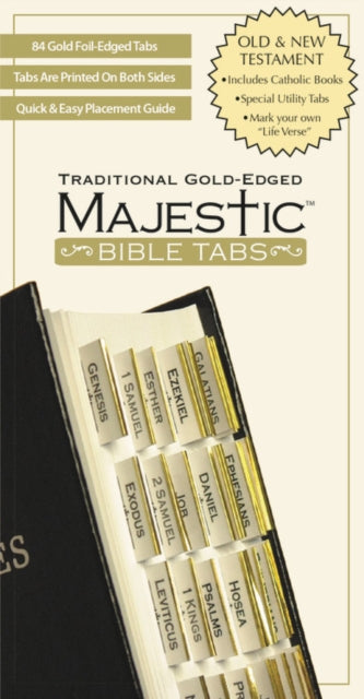 Majestic Traditional GoldEdged Tabs