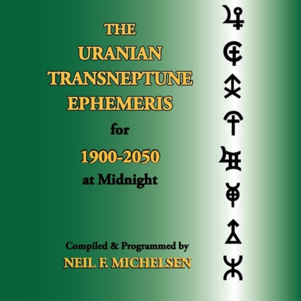 The Uranian Transneptune Ephemeris for 1900-2050 at Midnight