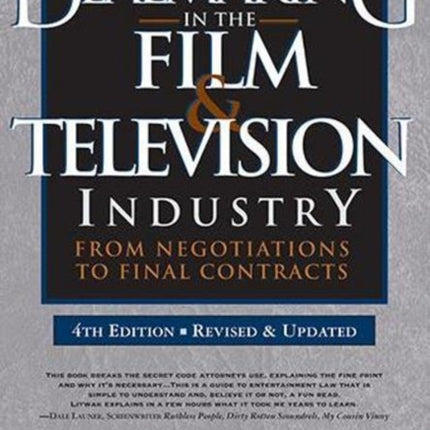 Dealmaking in Film & Television Industry: From Negotiations to Final Contract