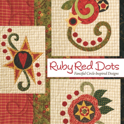 Ruby Red Dots: Fanciful Circle Inspired Designs