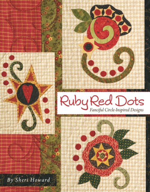 Ruby Red Dots: Fanciful Circle Inspired Designs