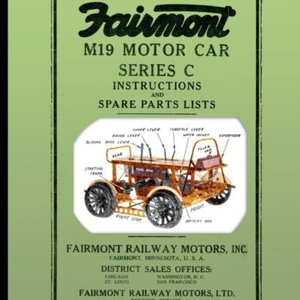 Fairmont M19 Motor Car Series C: Instructions and Spare Parts Lists