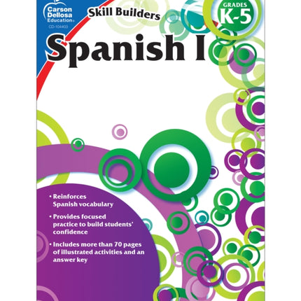Spanish I, Grades K - 5 (Skill Builders), Grades