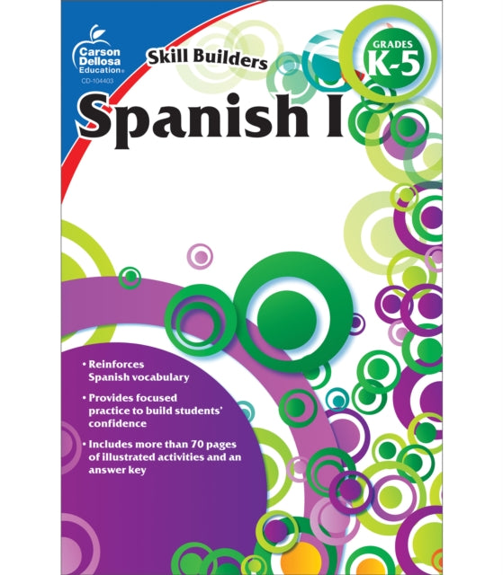 Spanish I, Grades K - 5 (Skill Builders), Grades