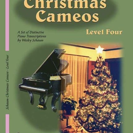 Christmas Cameos Level 4 Intermediate Level Schaum Publications Christmas Cameos