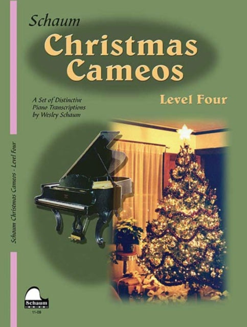 Christmas Cameos Level 4 Intermediate Level Schaum Publications Christmas Cameos