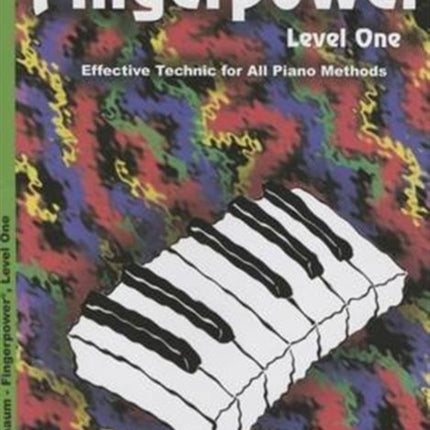 Fingerpower  Level One Effective Technic for All Piano Methods Schaum Publications Fingerpowerr