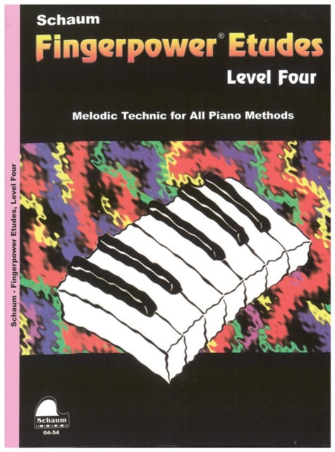 Fingerpower  Etudes Level 4 Schaum Publications Fingerpowerr