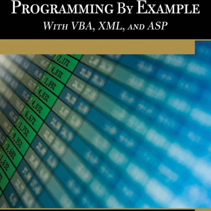 Microsoft R Excel R 2010 Programming By Example