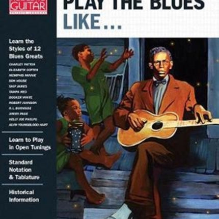 Play The Blues Like BookOnline Video Acoustic Guitar Private Lessons Series