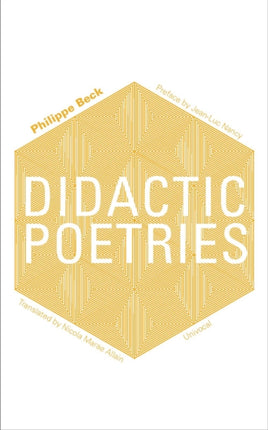 Didactic Poetries