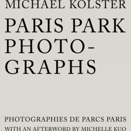 Paris Park Photographs